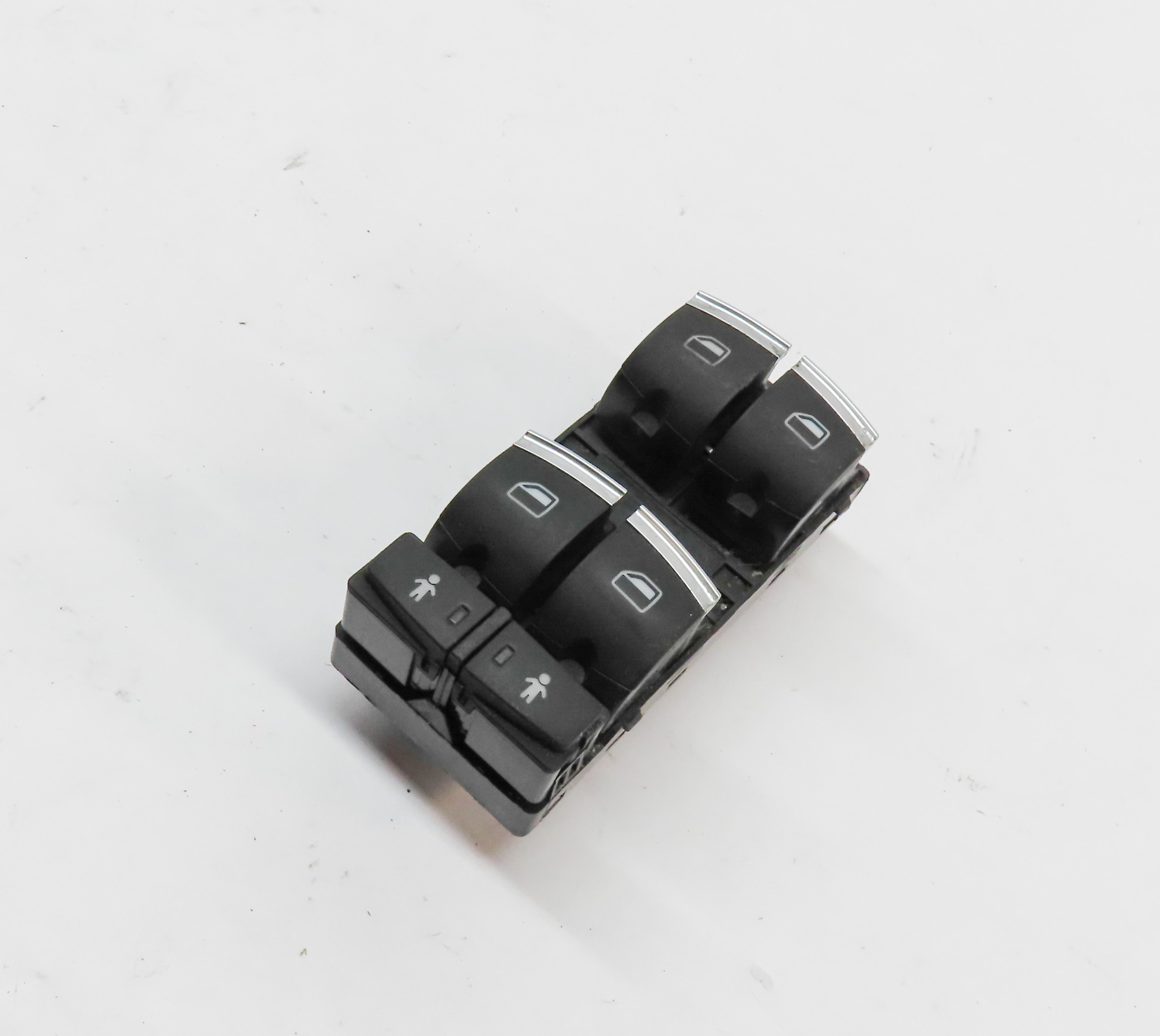11-15 AUDI Q7 (4L) FRONT LEFT DRIVER MASTER POWER WINDOW SWITCH w/ CHILD LOCK — exact item pictured